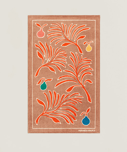 에르메스(Hermès)의 제스트 데테 비치 타월