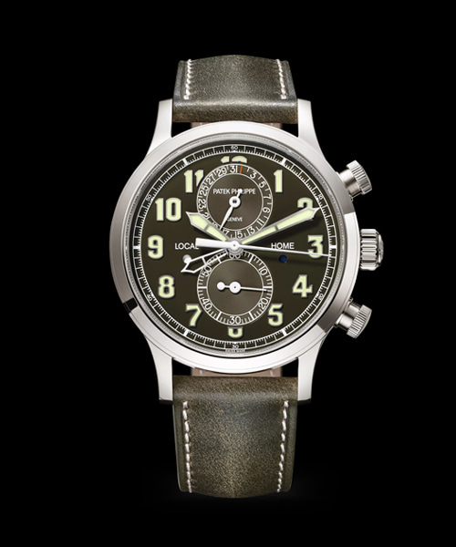 컴플리케이션 파일럿 트래블 타임 크로노그래프 5924G-010