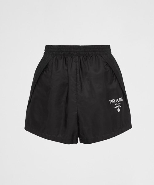 로고 프린트 리나일론 쇼츠