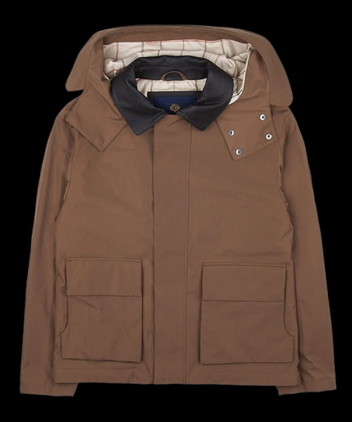 호시 자켓 테크니컬 패브릭 스모키 트리