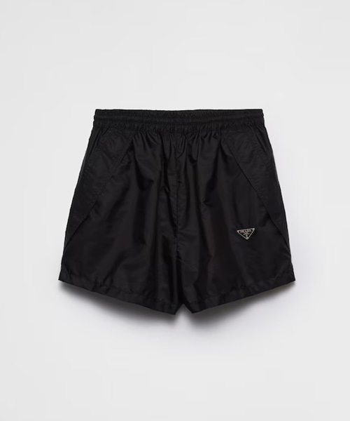 삼각 로고 패치 리나일론 쇼츠
