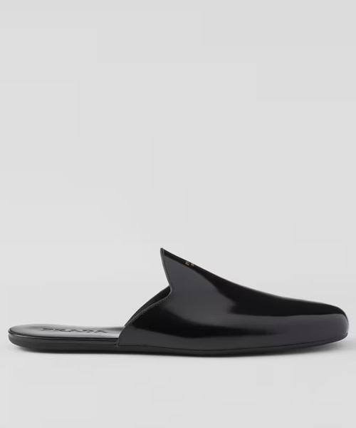 브러쉬드 레더 뮬