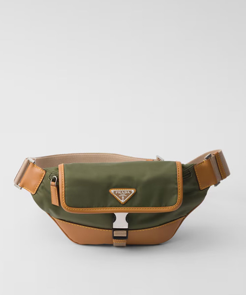 리나일론 및 가죽 숄더백