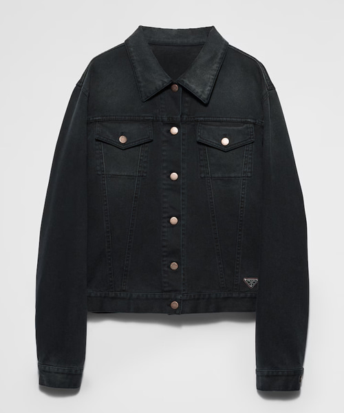 데님 블루종 자켓