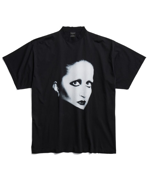 발렌시아가 뮤직 | 미나 시리즈 오버사이즈 티셔츠