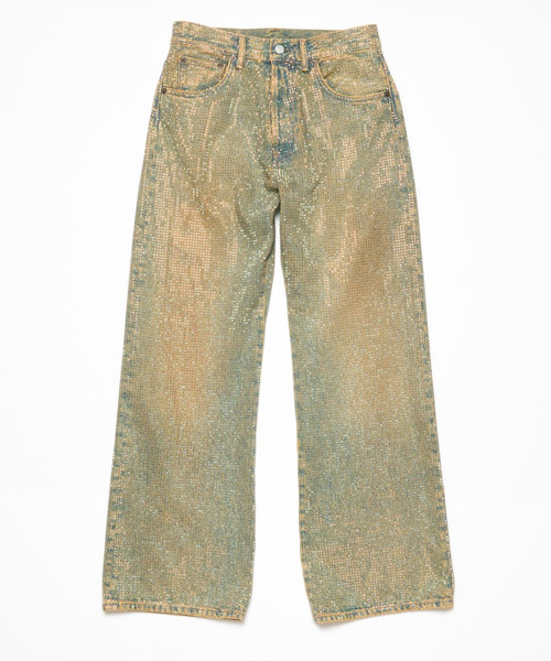 크리스탈 스터드 루즈핏 진