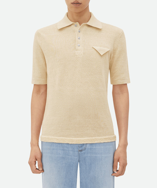 라이트 리넨 폴로