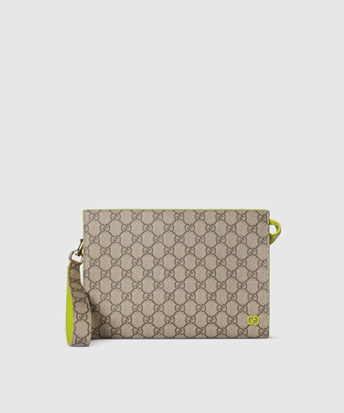 바이컬러 스몰 파우치