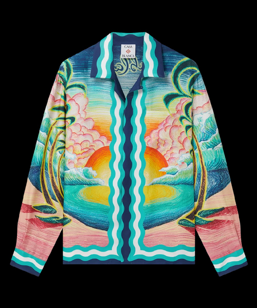 댄스 드 라 메르 롱 슬리브 셔츠