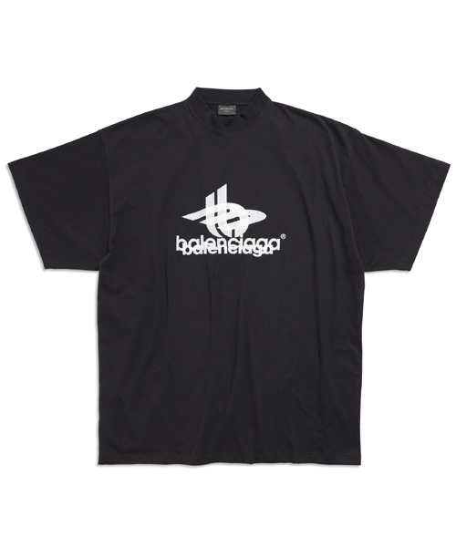 레이어드 스포츠 오버사이즈 티셔츠