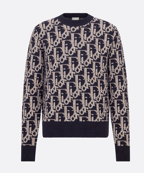 디올 오블리크 스웨터