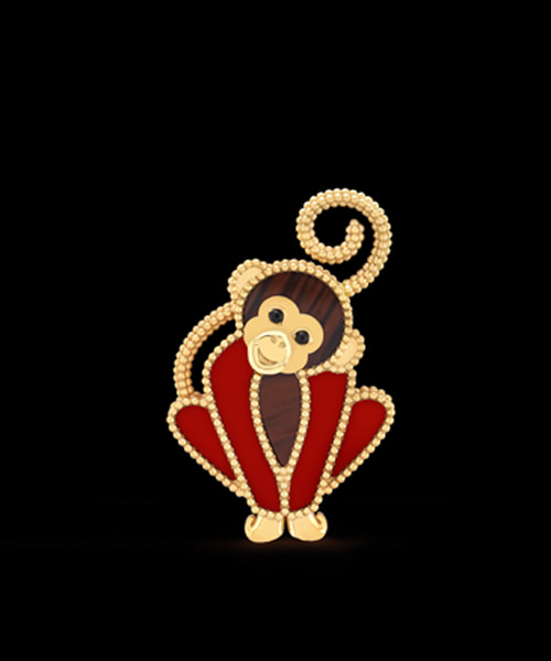 럭키 애니멀 몽키 클립