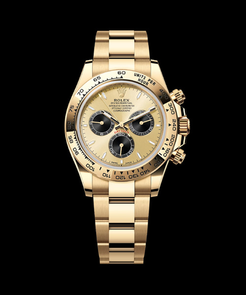 코스모그래프 데이토나 옐로우 골드 40