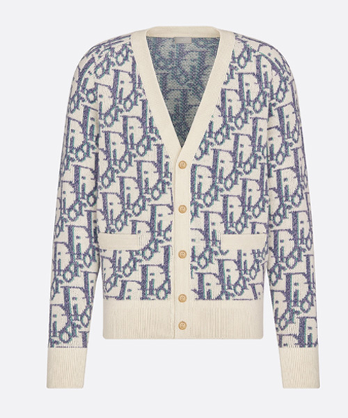 디올 오블리크 가디건