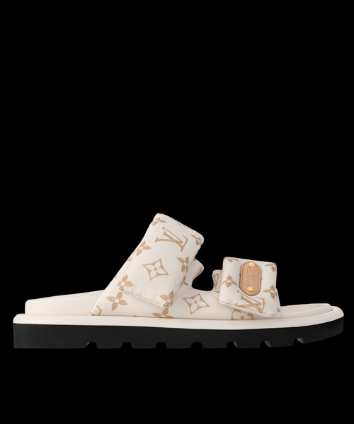 풀 필로우 플랫 컴포트 뮬