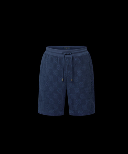 다미에 프렌치 테리 코튼 블렌드 쇼츠