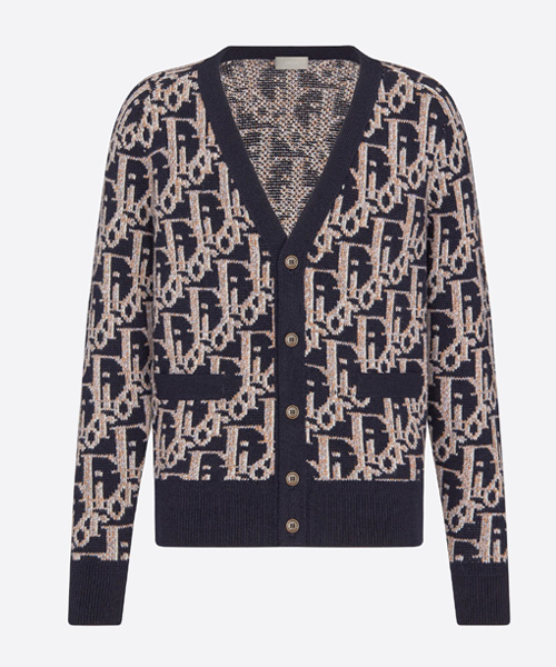 디올 오블리크 가디건