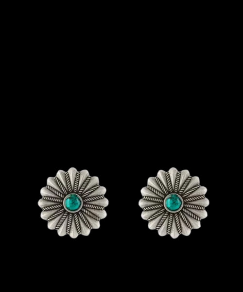 플로럴 모티프 이어링