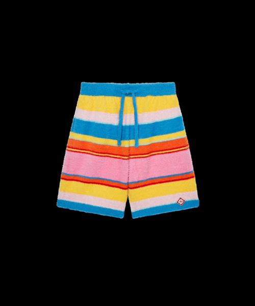 플러피 스트라이프 오버사이즈 쇼츠