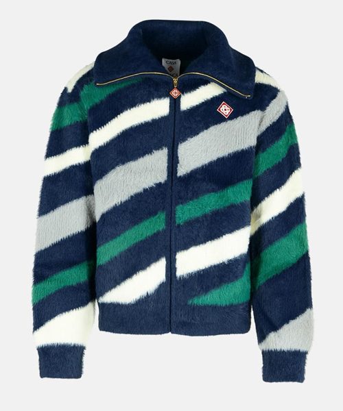 폴리아미드 블렌드 스웨터 자켓