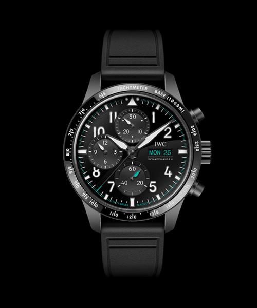 파일럿 워치 크로노그래프 41 탑건 '세라타늄' (IW388106)