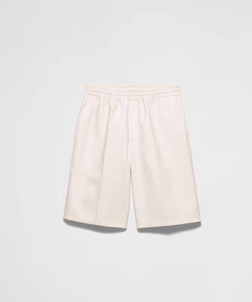 나파 가죽 버뮤다 쇼츠