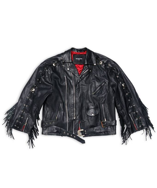 업사이클 바이커 자켓