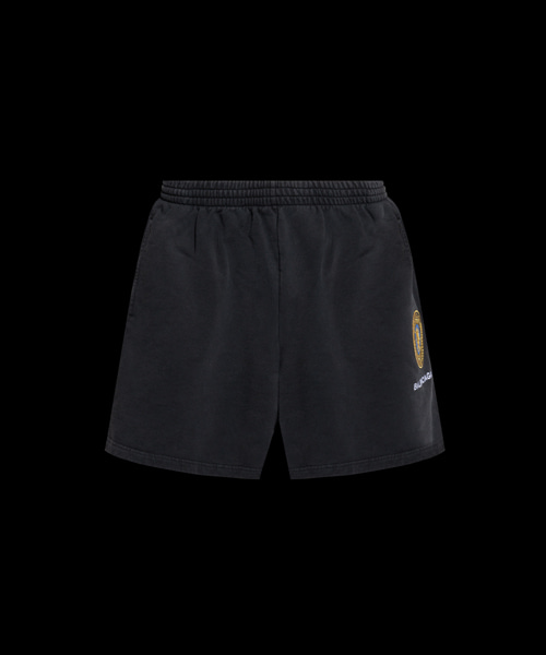 로고 패치 코튼 쇼츠