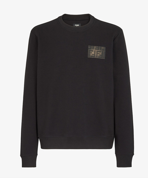 FF 프린트 저지 스웨트셔츠