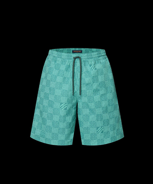 프린트 나일론 스윔 쇼츠