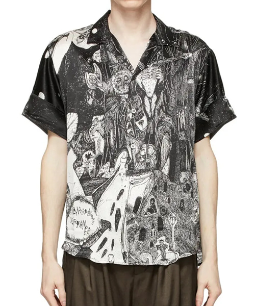 실크 루디멘터리 페니 셔츠