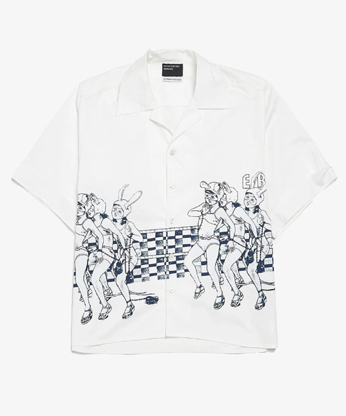 롤러 더비 숏 슬리브 셔츠