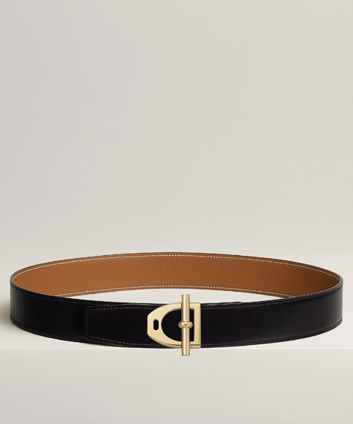 NEO ETRIER 벨트 버클 & 리버서블 가죽 스트랩 38mm