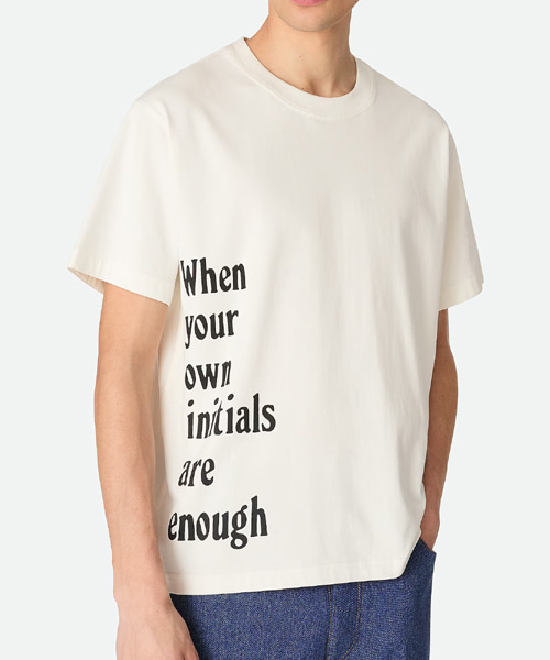 코튼 저지 티셔츠