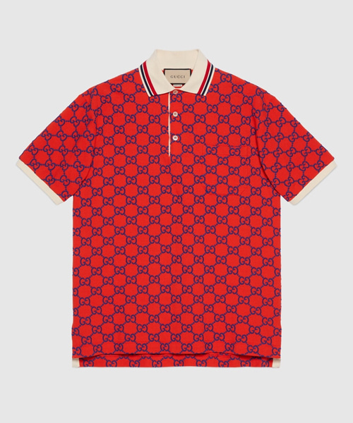 GG 스트레치 코튼 폴로 셔츠