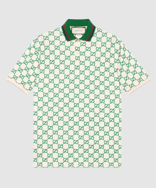 GG 스트레치 코튼 폴로 셔츠