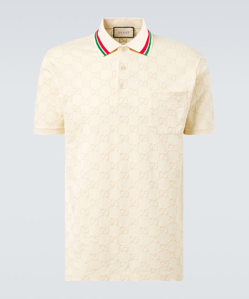 GG 스트레치 코튼 폴로 셔츠