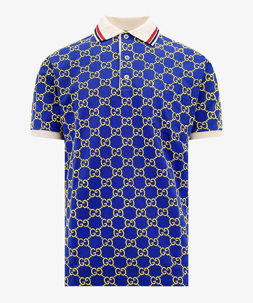 GG 스트레치 코튼 폴로 셔츠