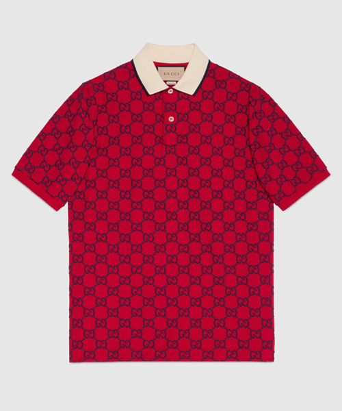 GG 스트레치 코튼 폴로 셔츠