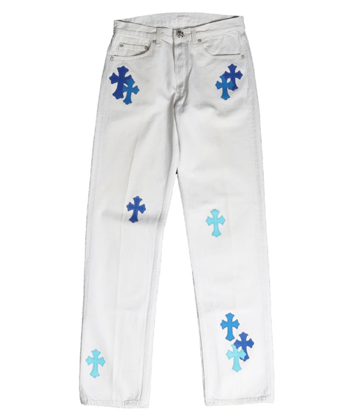 리바이스 크로스 패치 데님 팬츠