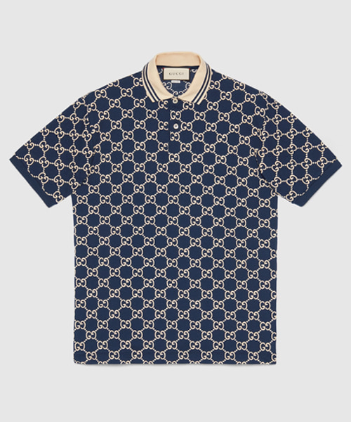 GG 스트레치 코튼 폴로 셔츠