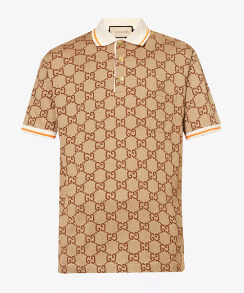 GG 스트레치 코튼 폴로 셔츠