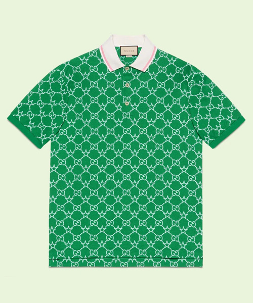 GG 스트레치 코튼 폴로 셔츠
