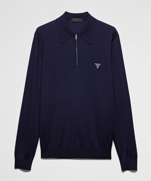 슈퍼파인 울 폴로셔츠