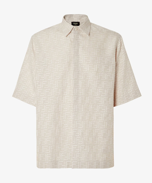 FF 자카드 리넨 셔츠