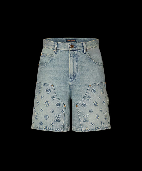 데님 카펜터 쇼츠