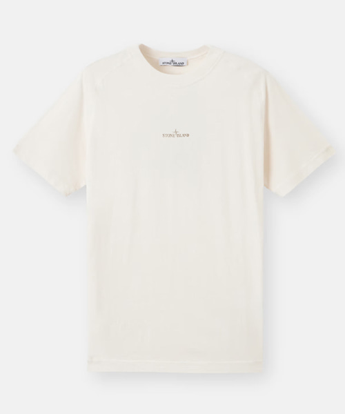 "INSTITUTIONAL ONE" 프린트 슬림 핏 티셔츠