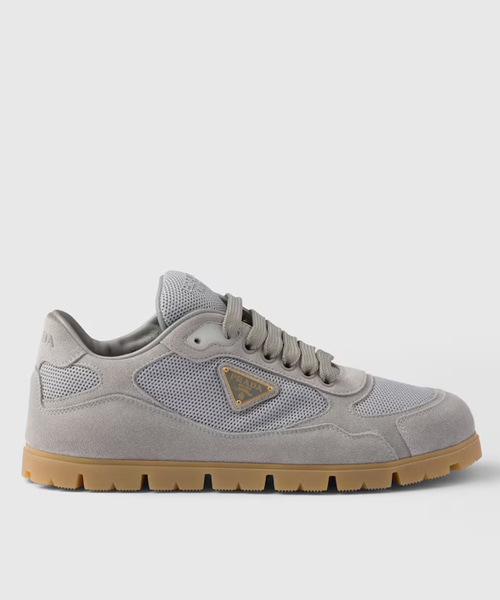 트레일 메시 스웨이드 스니커즈