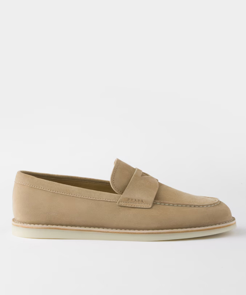 블리치드 스웨이드 로퍼