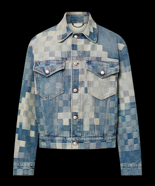 다미에 클래식 데님 재킷
